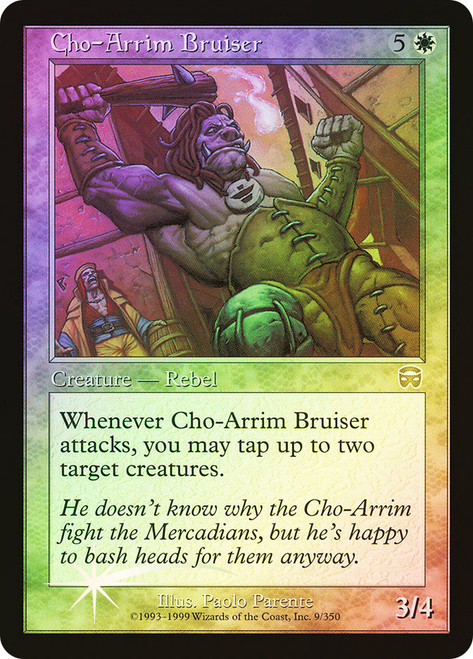 Cho-Arrim Bruiser\nMercadian Masques\nSingle\nMagic The Gathering