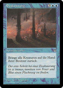 Evacuation
Stronghold - German
Single
Magic The Gathering