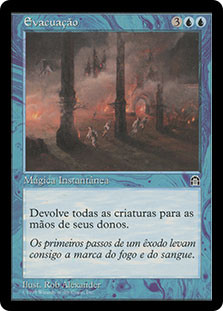Evacuation
Stronghold - Portuguese
Single
Magic The Gathering