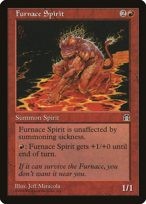 Furnace Spirit\nStronghold\nSingle\nMagic The Gathering