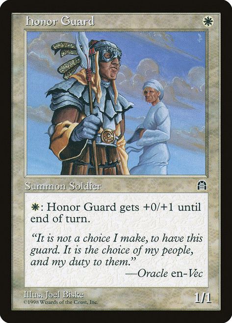Honor Guard\nStronghold\nSingle\nMagic The Gathering