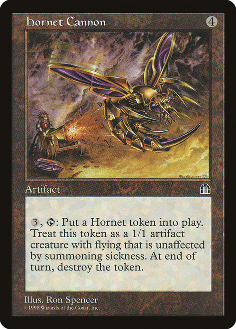 Hornet Cannon\nStronghold\nSingle\nMagic The Gathering