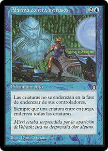 Intruder Alarm
Stronghold - Spanish
Single
Magic The Gathering