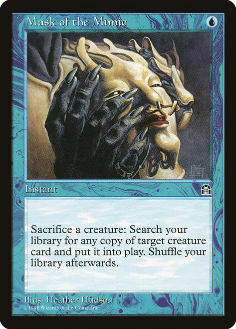 Mask of the Mimic\nStronghold\nSingle\nMagic The Gathering