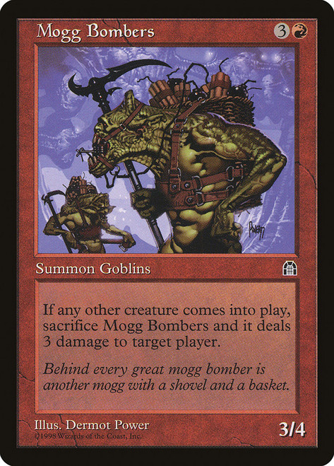 Mogg Bombers\nStronghold\nSingle\nMagic The Gathering
