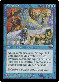 Desertion
Visions - Portuguese
Single
Magic The Gathering