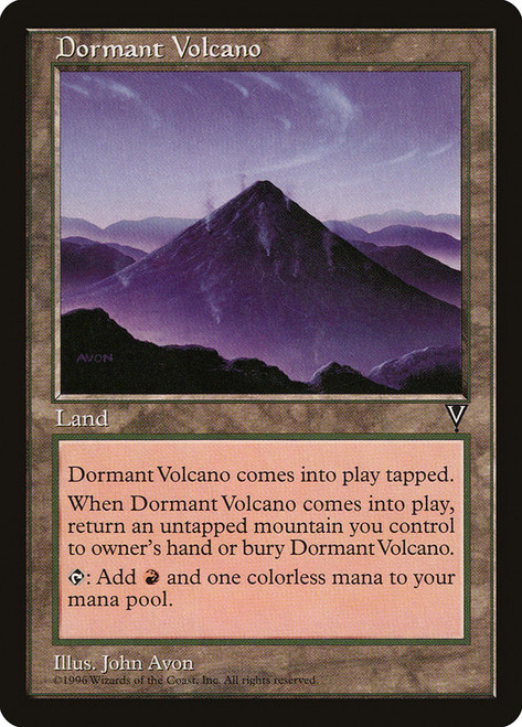 Dormant Volcano\nVisions\nSingle\nMagic The Gathering
