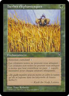 Elephant Grass
Visions - French
Single
Magic The Gathering