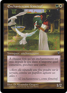 Femeref Enchantress
Visions - French
Single
Magic The Gathering