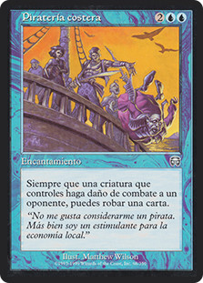 Coastal Piracy
Mercadian Masques - Spanish
Single
Magic The Gathering