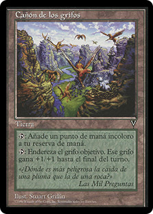 Griffin Canyon
Visions - Spanish
Single
Magic The Gathering