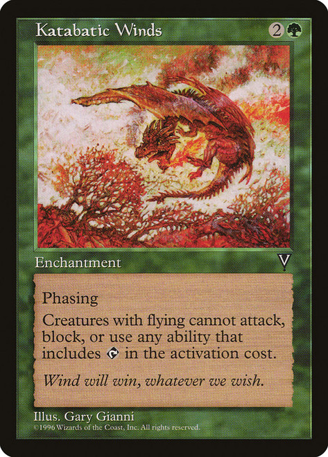 Katabatic Winds\nVisions\nSingle\nMagic The Gathering