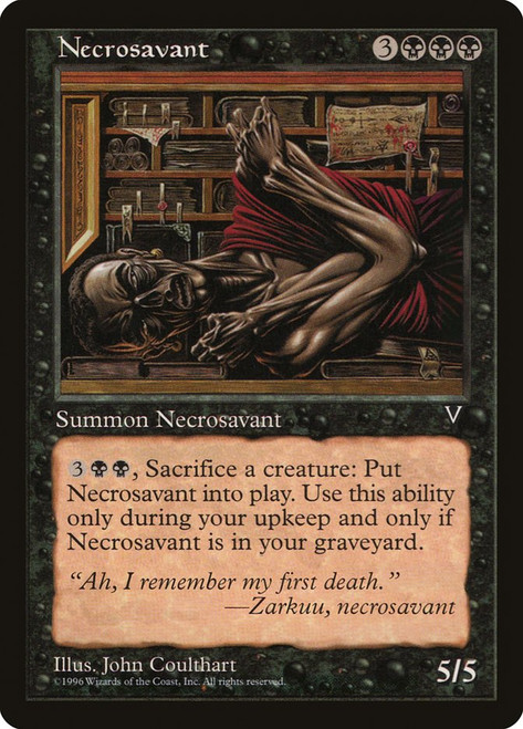 Necrosavant\nVisions\nSingle\nMagic The Gathering