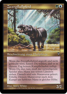 Pygmy Hippo
Visions - German
Single
Magic The Gathering