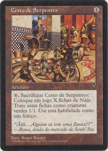 Snake Basket
Visions - Spanish
Single
Magic The Gathering
