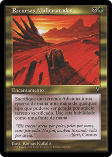 Squandered Resources
Visions - Portuguese
Single
Magic The Gathering