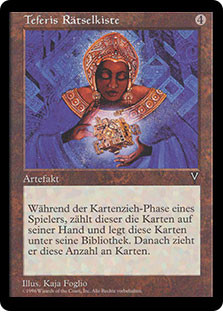 Teferi's Puzzle Box
Visions - German
Single
Magic The Gathering