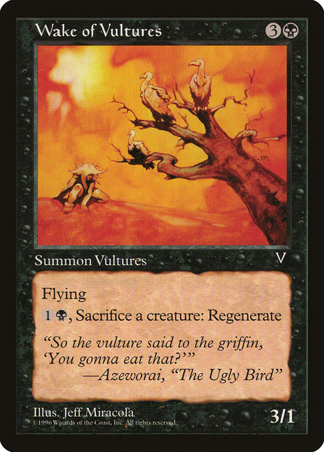 Wake of Vultures\nVisions\nSingle\nMagic The Gathering