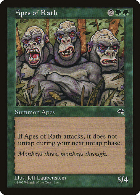 Apes of Rath\nTempest\nSingle\nMagic The Gathering