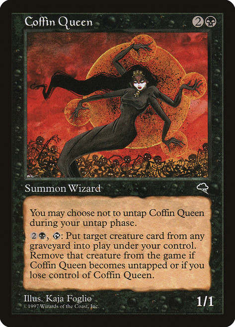 MTG 棺の女王/Coffin Queen プレイマット サイン入り MTG 棺の女王/Coffin Queen プレイマット サイン入り Coffin