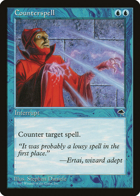 Counterspell\nTempest\nSingle\nMagic The Gathering