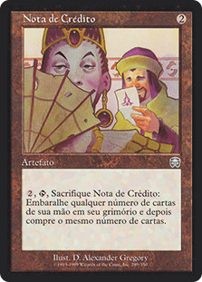 Credit Voucher
Mercadian Masques - Portuguese
Single
Magic The Gathering