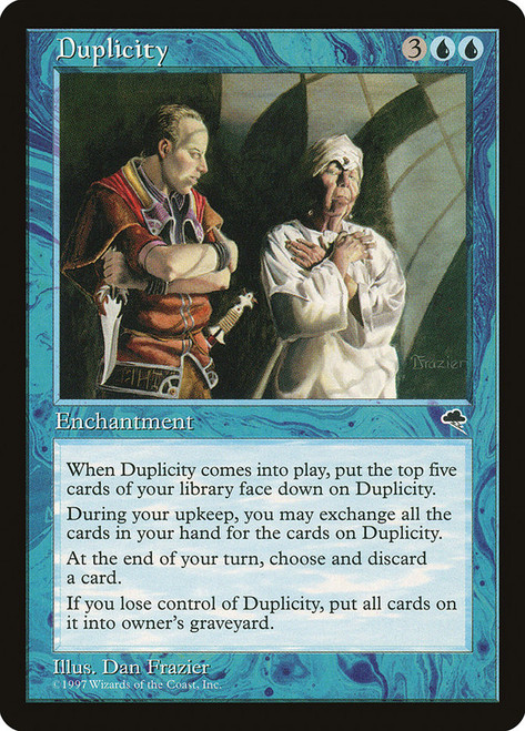 Duplicity\nTempest\nSingle\nMagic The Gathering
