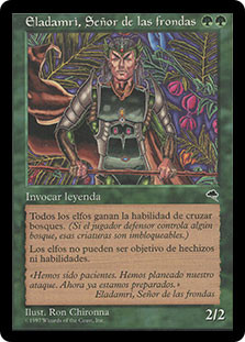 Eladamri, Lord Of Leaves
Tempest - Spanish
Single
Magic The Gathering