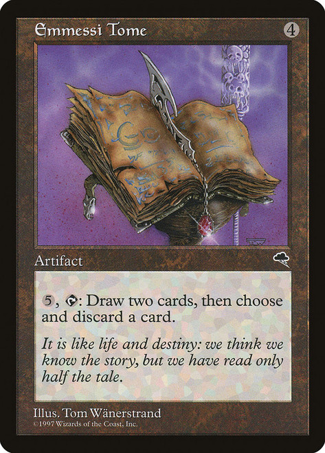 Emmessi Tome\nTempest\nSingle\nMagic The Gathering