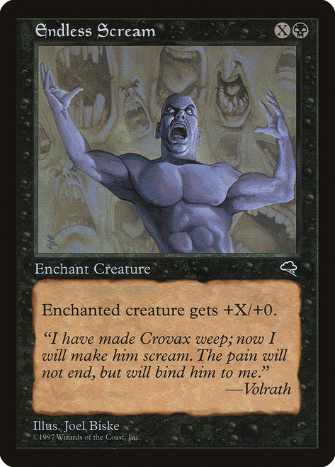 Endless Scream\nTempest\nSingle\nMagic The Gathering