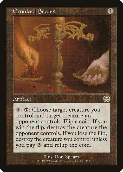 Crooked Scales\nMercadian Masques\nSingle\nMagic The Gathering