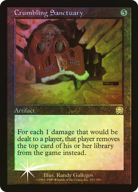 Crumbling Sanctuary\nMercadian Masques\nSingle\nMagic The Gathering