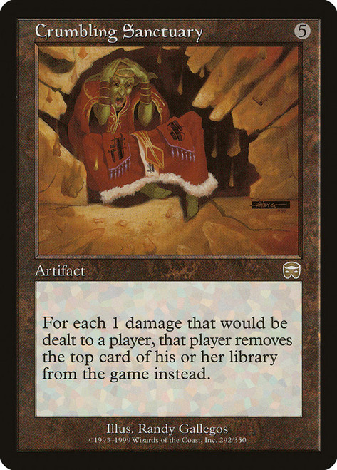 Crumbling Sanctuary\nMercadian Masques\nSingle\nMagic The Gathering