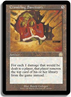 Crumbling Sanctuary
Mercadian Masques (Foil) - Chinese Traditional
Single
Magic The Gathering
