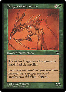 Horned Sliver
Tempest - Spanish
Single
Magic The Gathering