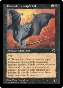 Maddening Imp
Tempest - French
Single
Magic The Gathering
