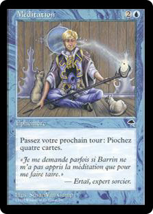 Meditate
Tempest - French
Single
Magic The Gathering