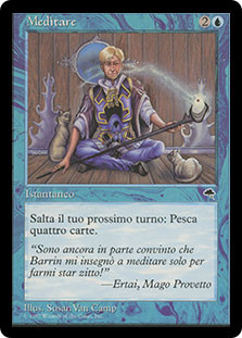 Meditate
Tempest - Italian
Single
Magic The Gathering