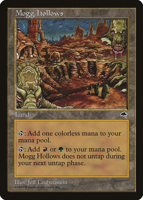 Mogg Hollows\nTempest\nSingle\nMagic The Gathering