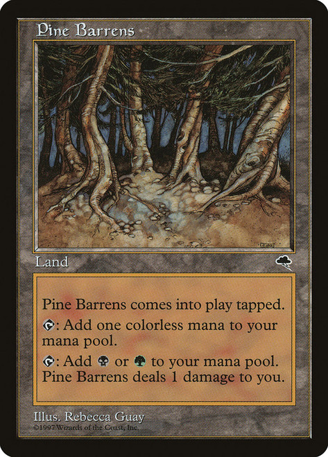 Pine Barrens\nTempest\nSingle\nMagic The Gathering