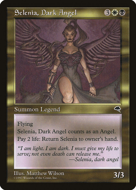 Selenia, Dark Angel\nTempest\nSingle\nMagic The Gathering