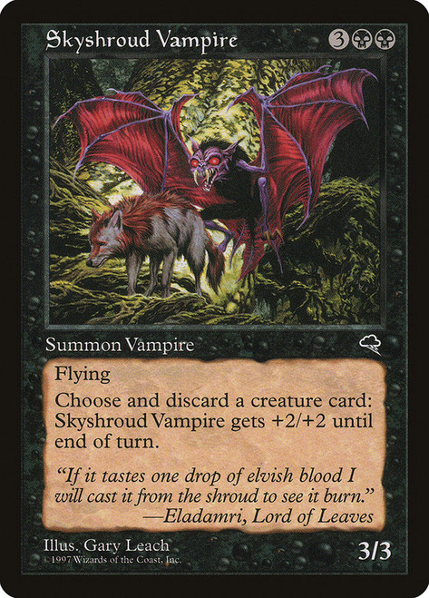 Skyshroud Vampire\nTempest\nSingle\nMagic The Gathering