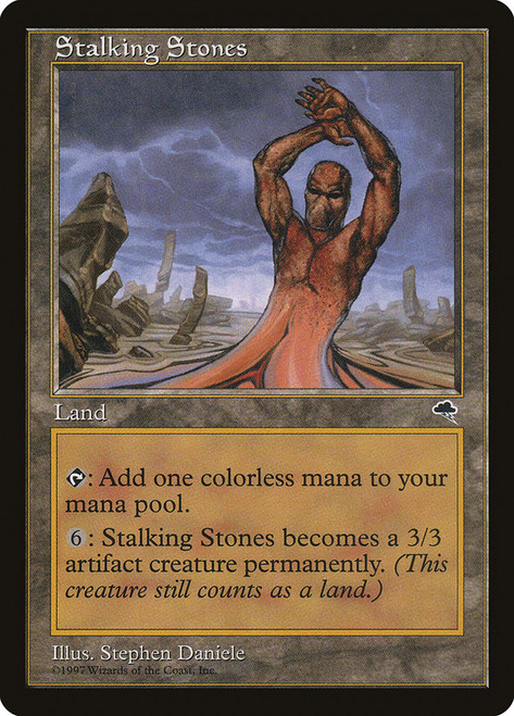 Stalking Stones\nTempest\nSingle\nMagic The Gathering