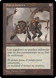 Static Orb
Tempest - Spanish
Single
Magic The Gathering