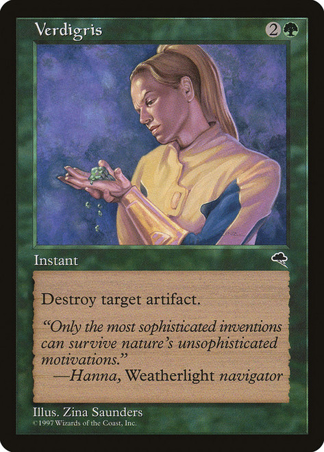 Verdigris\nTempest\nSingle\nMagic The Gathering