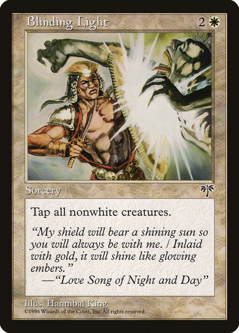 Blinding Light\nMirage\nSingle\nMagic The Gathering