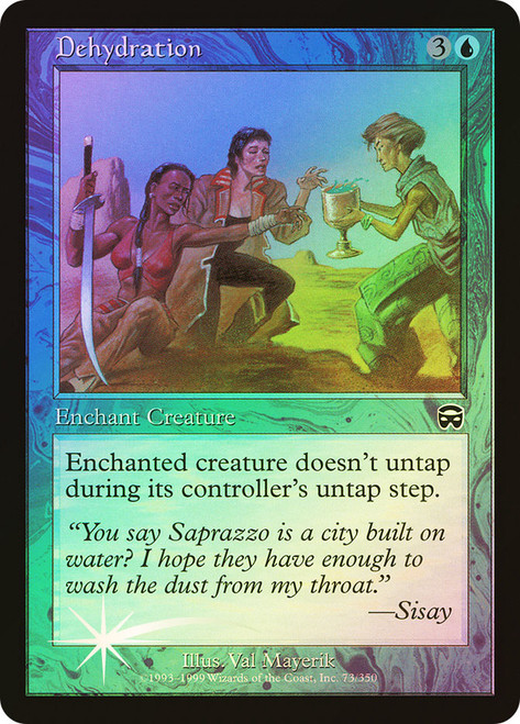 Dehydration\nMercadian Masques\nSingle\nMagic The Gathering