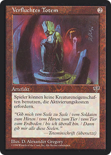Cursed Totem
Mirage - German
Single
Magic The Gathering