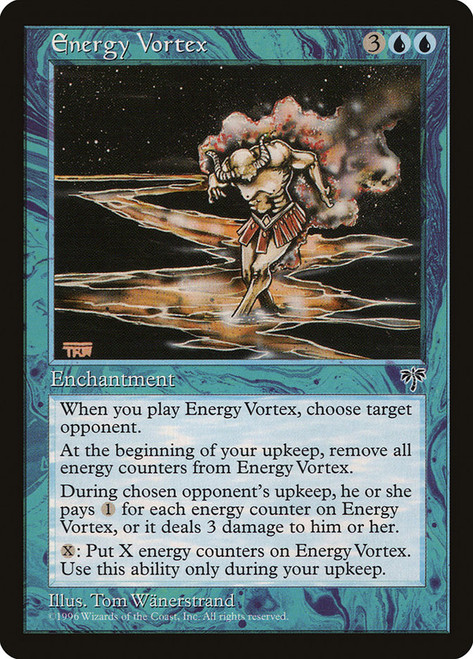 Energy Vortex\nMirage\nSingle\nMagic The Gathering