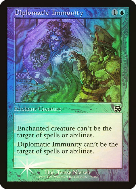 Diplomatic Immunity\nMercadian Masques\nSingle\nMagic The Gathering